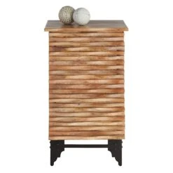1-Door Wave Wood Cabinet 12 1-Door Wave Wood Cabinet -Accent Furniture Shop 1 door wave wood cabinet 4