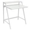 2-Tier Lola Desk, White -Accent Furniture Shop 2 tier lola desk white