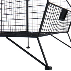 3-Tier Black Metal Mesh Shelf 9 3-Tier Black Metal Mesh Shelf -Accent Furniture Shop 3 tier black metal mesh shelf 3