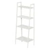 4-Tier Metal Rack, White -Accent Furniture Shop 4 tier metal rack white
