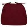 Alexander Burgundy Plush Foam Chair Pad -Accent Furniture Shop alexander burgundy plush foam chair pad