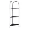 Alice Folding Corner Shelf, Black 1 Alice Folding Corner Shelf, Black -Accent Furniture Shop alice folding corner shelf black