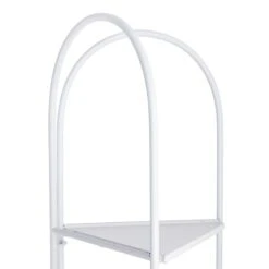 Alice Folding Corner Shelf, White 11 Alice Folding Corner Shelf, White -Accent Furniture Shop alice folding corner shelf white 4