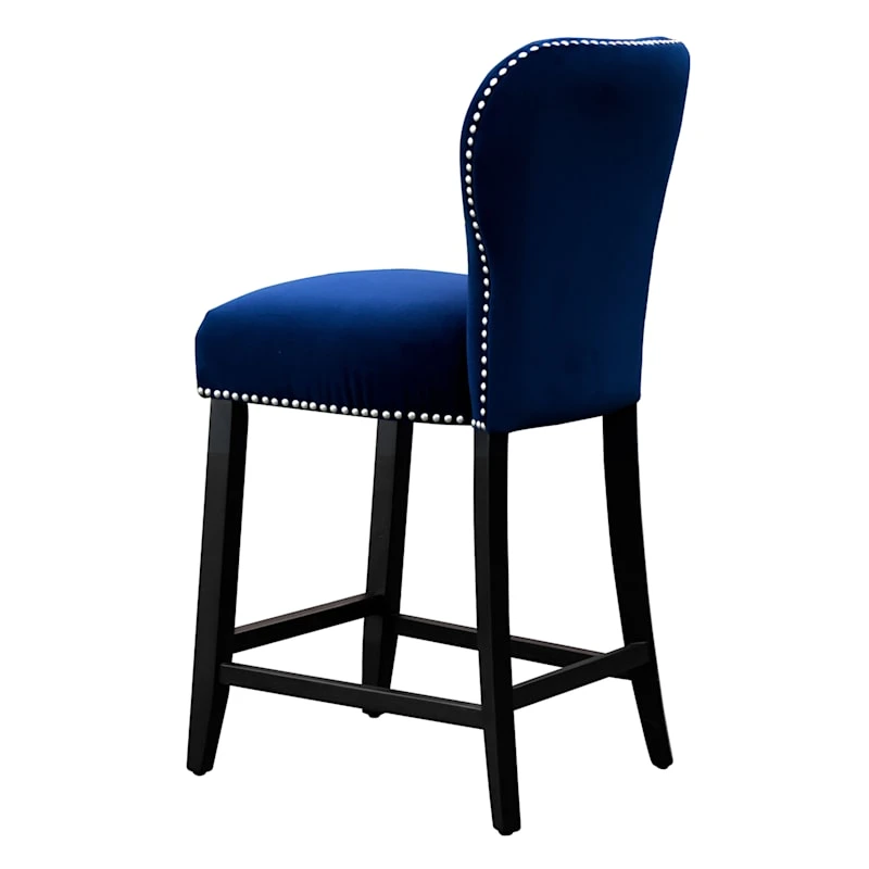 Astor Place Navy Blue Counter Stool 5 Astor Place Navy Blue Counter Stool - Image 3