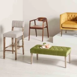 Blake Brown Dining Chair -Accent Furniture Shop blake brown dining chair 2