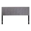 Brian Cement Grey Headboard, King -Accent Furniture Shop brian cement grey headboard king