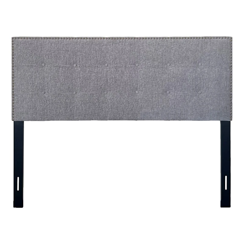 Brian Cement Grey Headboard, Queen 3 Brian Cement Grey Headboard, Queen