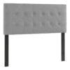 Brian Grey Tufted Headboard, Queen 1 Brian Grey Tufted Headboard, Queen -Accent Furniture Shop brian grey tufted headboard queen