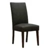 Brown Baseball Stitch Dining Chair -Accent Furniture Shop brown baseball stitch dining chair
