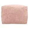 Bubble Dot Striped Pouf, Dusty Coral 1 Bubble Dot Striped Pouf, Dusty Coral -Accent Furniture Shop bubble dot striped pouf dusty coral
