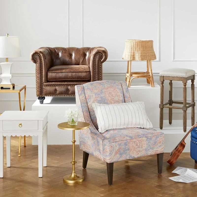 Calvin Gold Metal Accent Table, 22" 4 Calvin Gold Metal Accent Table, 22" - Image 2