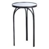 Colton Mirrored-Top Accent Table, Black 1 Colton Mirrored-Top Accent Table, Black -Accent Furniture Shop colton mirrored top accent table black