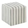 Cottage Thin Striped Ottoman 2 Cottage Thin Striped Ottoman -Accent Furniture Shop cottage thin striped ottoman