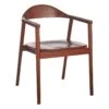 Crosby St Bishop Dining Chair, Brown -Accent Furniture Shop crosby st bishop dining chair brown