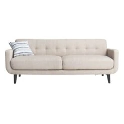 Crosby St Hadley Tufted Back Sofa, Taupe 11 Crosby St Hadley Tufted Back Sofa, Taupe -Accent Furniture Shop crosby st hadley tufted back sofa taupe 2