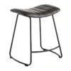 Crosby St Jude Black Backless Counter Stool, 24" 2 Crosby St Jude Black Backless Counter Stool, 24" -Accent Furniture Shop crosby st jude black backless counter stool 24