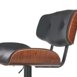 Crosby St Leonardo Adjustable Faux Leather Barstool -Accent Furniture Shop crosby st leonardo adjustable faux leather barstool 2