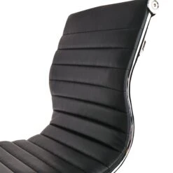 Crosby St Maxwell Adjustable Faux Leather Barstool, Black -Accent Furniture Shop crosby st maxwell adjustable faux leather barstool black 2