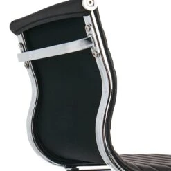 Crosby St Maxwell Adjustable Faux Leather Barstool, Black -Accent Furniture Shop crosby st maxwell adjustable faux leather barstool black 3