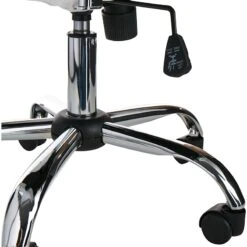 Crosby St Maxwell Adjustable Faux Leather Office Chair, White -Accent Furniture Shop crosby st maxwell adjustable faux leather office chair white 4