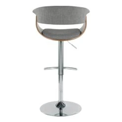 Crosby St Modern Vintage Barstool, Grey -Accent Furniture Shop crosby st modern vintage barstool grey 4