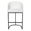Crosby St Portia Bar Stool, Cream -Accent Furniture Shop crosby st portia bar stool cream