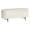 Crosby St Roxie Storage Bench, White -Accent Furniture Shop crosby st roxie storage bench white