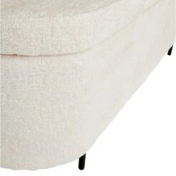 Crosby St Roxie Storage Bench, White -Accent Furniture Shop crosby st roxie storage bench white 3
