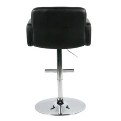 Crosby St Stout Adjustable Faux Leather Barstool, Black 10 Crosby St Stout Adjustable Faux Leather Barstool, Black -Accent Furniture Shop crosby st stout adjustable faux leather barstool black 3