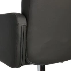 Crosby St Stout Adjustable Faux Leather Barstool, Grey 12 Crosby St Stout Adjustable Faux Leather Barstool, Grey -Accent Furniture Shop crosby st stout adjustable faux leather barstool grey 4