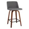 Crosby St Toriano Upholstered Counter Stool, 26" -Accent Furniture Shop crosby st toriano upholstered counter stool 26