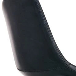 Drake Navy Blue Faux Leather Barstool -Accent Furniture Shop drake navy blue faux leather barstool 4