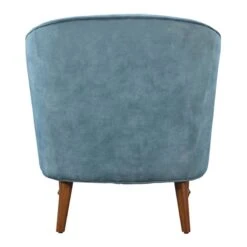 Ella Slate Blue Accent Chair -Accent Furniture Shop ella slate blue accent chair 2