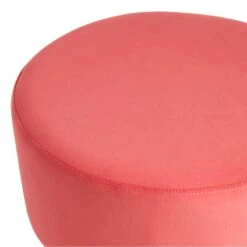 Emmy Ottoman, Pink Velvet -Accent Furniture Shop emmy ottoman pink velvet 2