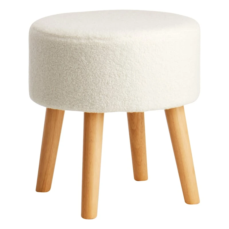 Emmy Ottoman, Sherpa Cream 3 Emmy Ottoman, Sherpa Cream
