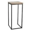 Fiona Wood Top Plant Stand With Metal Base, Medium 1 Fiona Wood Top Plant Stand With Metal Base, Medium -Accent Furniture Shop fiona wood top plant stand with metal base medium