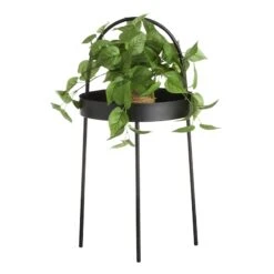 Flynn Accent Table, Black -Accent Furniture Shop flynn accent table black 1