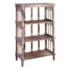 Found & Fable 4-Tier Distressed Wood Bookshelf -Accent Furniture Shop found fable 4 tier distressed wood bookshelf