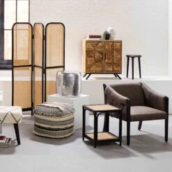 Found & Fable Axl Grey Faux Leather Armchair -Accent Furniture Shop found fable axl grey faux leather armchair 5