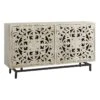 Found & Fable Carved 4-Door Sideboard -Accent Furniture Shop found fable carved 4 door sideboard