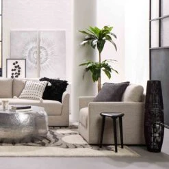 Found & Fable Fallon Linen Sofa -Accent Furniture Shop found fable fallon linen sofa 6