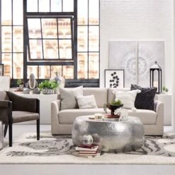 Found & Fable Fallon Linen Sofa -Accent Furniture Shop found fable fallon linen sofa 7