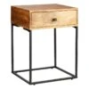 Found & Fable Kayla Mango Wood Nightstand -Accent Furniture Shop found fable kayla mango wood nightstand