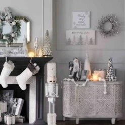 Found & Fable Lena Curved 4-Door Media Cabinet -Accent Furniture Shop found fable lena curved 4 door media cabinet 4