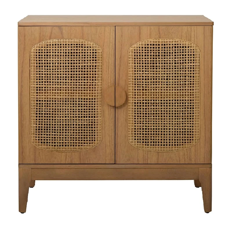 Found & Fable Lena Rattan Cabinet 4 Found & Fable Lena Rattan Cabinet - Image 2