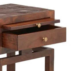 Found & Fable Maddison Chestnut Wood Side Table With Drawer 15 Found & Fable Maddison Chestnut Wood Side Table With Drawer -Accent Furniture Shop found fable maddison chestnut wood side table with drawer 6