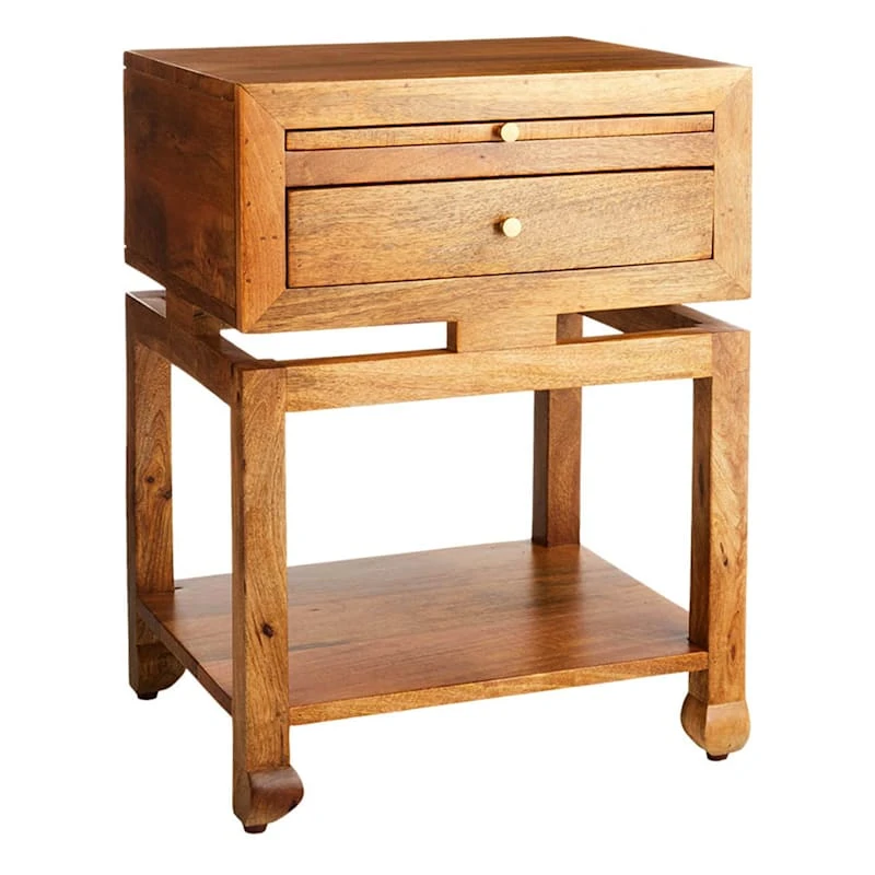 Found & Fable Maddison Natural Accent Table 3 Found & Fable Maddison Natural Accent Table