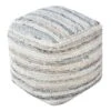 Found & Fable Willow Pouf -Accent Furniture Shop found fable willow pouf