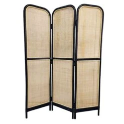 Found & Fable Zola Rattan Room Divider -Accent Furniture Shop found fable zola rattan room divider 2