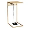 Gold USB C-table 2 Gold USB C-table -Accent Furniture Shop gold usb c table